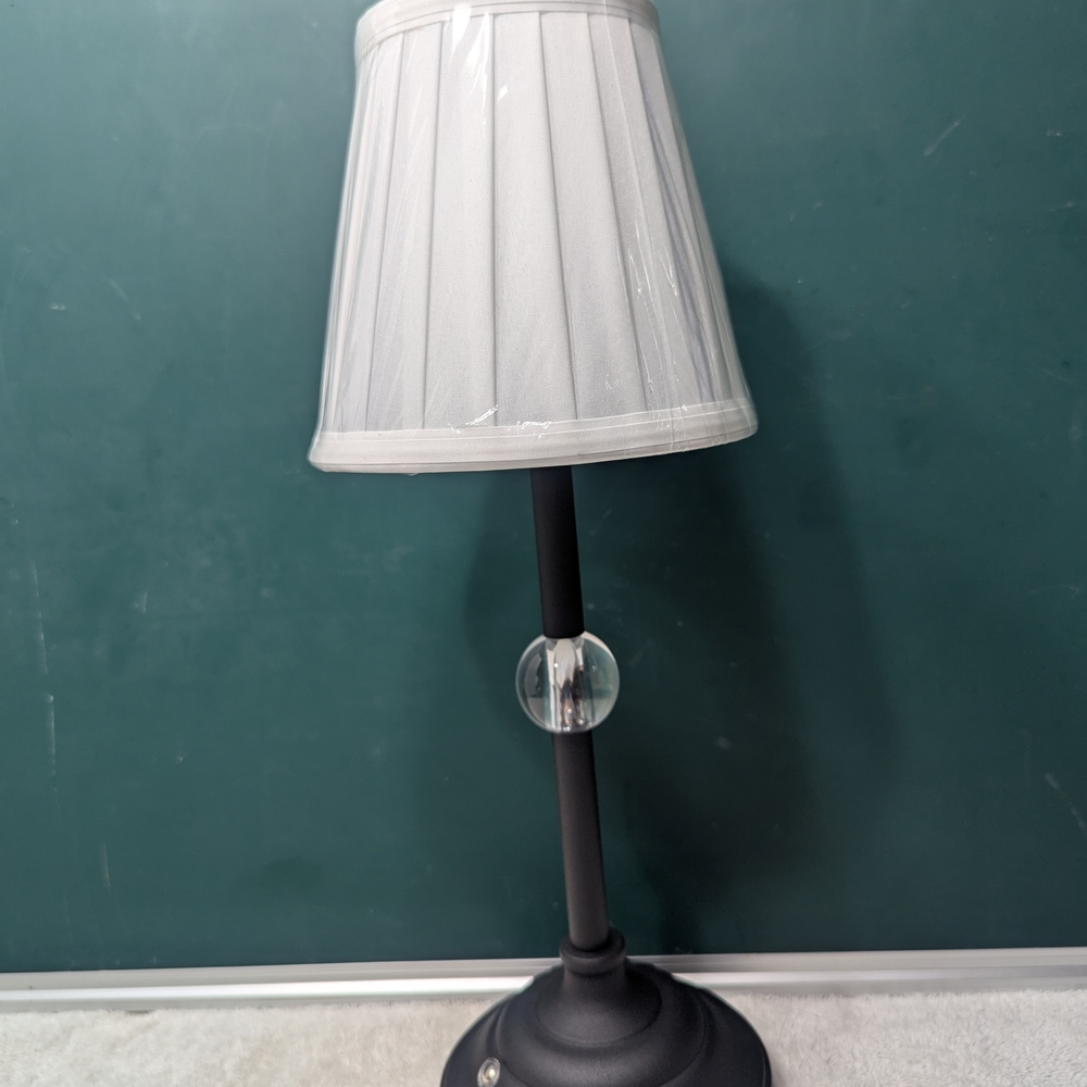 Chic Black and White Table Lamp